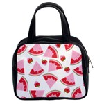 Pink Watermeloon Classic Handbag (Two Sides) Front