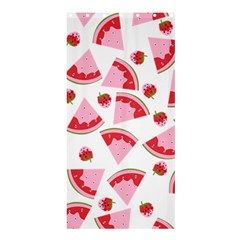 Pink Watermeloon Shower Curtain 36  X 72  (stall) 