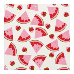 Pink Watermeloon Banner And Sign 3  X 3  by Sapixe