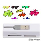 Fish Fishes Marine Life Swimming Water Memory Card Reader (Stick) Front