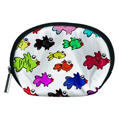 Fish Fishes Marine Life Swimming Water Accessory Pouch (medium) by Sapixe