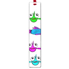 Fish Swim Cartoon Funnycute Large Book Marks by Sapixe