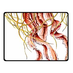 Animal Art Forms In Nature Jellyfish Fleece Blanket (small)