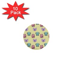 Animals 1  Mini Buttons (10 pack) 