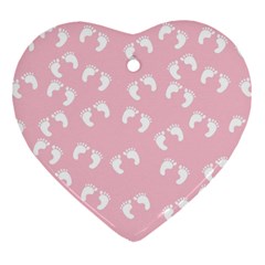 Baby Heart Ornament (two Sides)