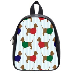 Dachshund School Bag (small) by nateshop