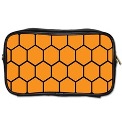 Honeycomb Toiletries Bag (two Sides) by nateshop
