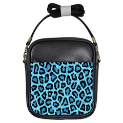 Paper-blue-tiger Girls Sling Bag by nateshop