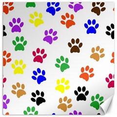 Pawprints Canvas 16  X 16 