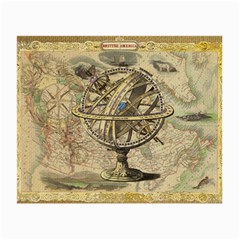 Map Compass Nautical Vintage Small Glasses Cloth by Sapixe