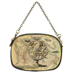 Map Compass Nautical Vintage Chain Purse (two Sides) by Sapixe