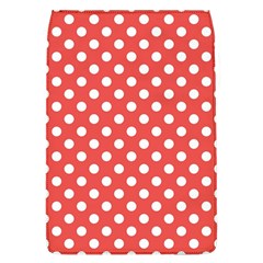 Polka-dots-red White,polkadot Removable Flap Cover (l) by nateshop