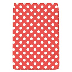 Polka-dots-red White,polkadot Removable Flap Cover (s) by nateshop