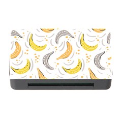 Seamless Stylish Pattern-with-fresh-yellow-bananas-background Memory Card Reader With Cf by Wegoenart