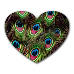 Peacock-army Heart Mousepads by nateshop