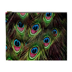 Peacock-army Cosmetic Bag (xl) by nateshop