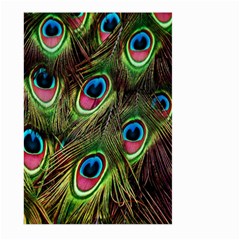 Peacock-army Large Garden Flag (two Sides) by nateshop