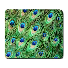 Peacock-green Large Mousepads by nateshop