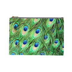 Peacock-green Cosmetic Bag (large)