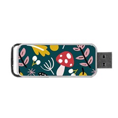 Autumn,mold Portable Usb Flash (two Sides) by nateshop