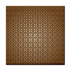 Background-chevron Chocolate Face Towel