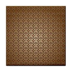 Background-chevron Chocolate Face Towel by nateshop