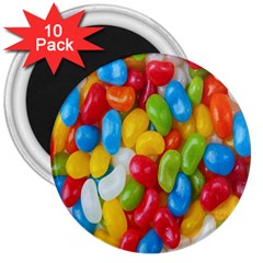 Candy-ball 3  Magnets (10 Pack)  by nateshop