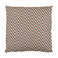 Chevron-gray Standard Cushion Case (one Side) by nateshop