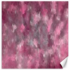 Abstract-pink Canvas 12  X 12 