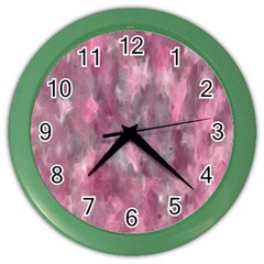 Abstract-pink Color Wall Clock