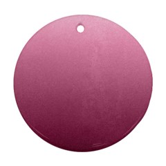 Background-pink Ornament (round) by nateshop