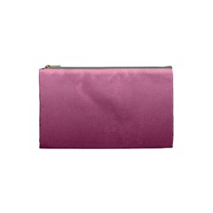 Background-pink Cosmetic Bag (small) by nateshop