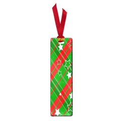 Background-green Red Star Small Book Marks by nateshop