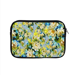 Background-flower White Apple MacBook Pro 15  Zipper Case