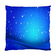 Background-blue Star Standard Cushion Case (two Sides) by nateshop