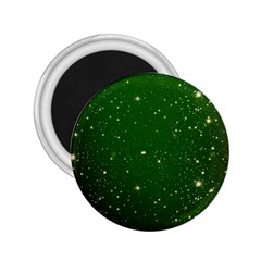 Background-star -green 2 25  Magnets by nateshop