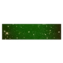 Background-star -green Oblong Satin Scarf (16  X 60 ) by nateshop