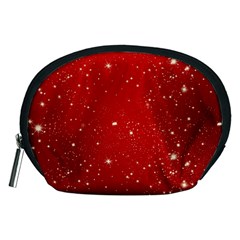Background-star-red Accessory Pouch (medium) by nateshop