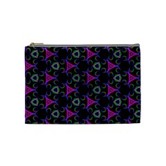 Background-triangle Cosmetic Bag (medium) by nateshop