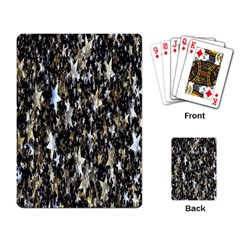 Background-star-white Gold Playing Cards Single Design (rectangle) by nateshop