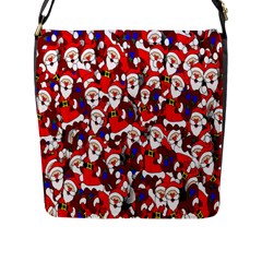 Nicholas Flap Closure Messenger Bag (l) by nateshop