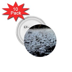  Rain Drops Water Liquid  1 75  Buttons (10 Pack) by artworkshop