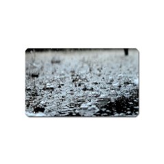  Rain Drops Water Liquid  Magnet (name Card) by artworkshop