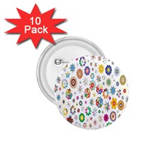  Background Chromatic Colorful 1 75  Buttons (10 Pack) by artworkshop