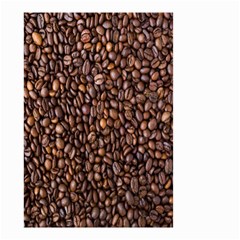 Coffee Beans Food Texture Small Garden Flag (two Sides) by artworkshop