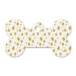 Christmas Ornaments Dog Tag Bone (One Side) Front