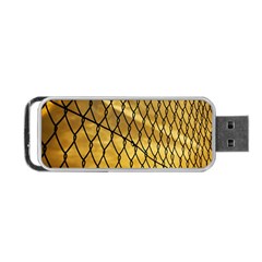 Chain Link Fence  Portable Usb Flash (two Sides) by artworkshop