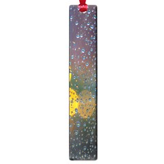 Bokeh Raindrops Window  Large Book Marks by artworkshop