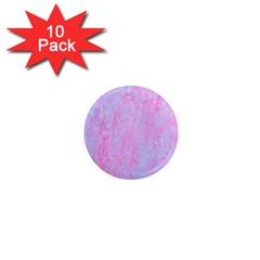 Texture Pink Light Blue 1  Mini Magnet (10 pack) 