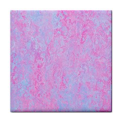  Texture Pink Light Blue Face Towel by artworkshop